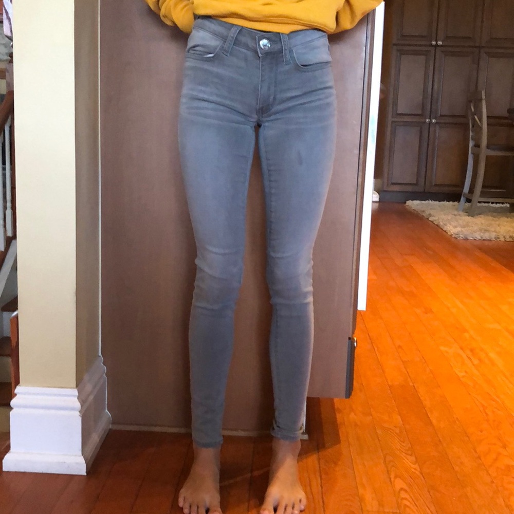 Gray jeans